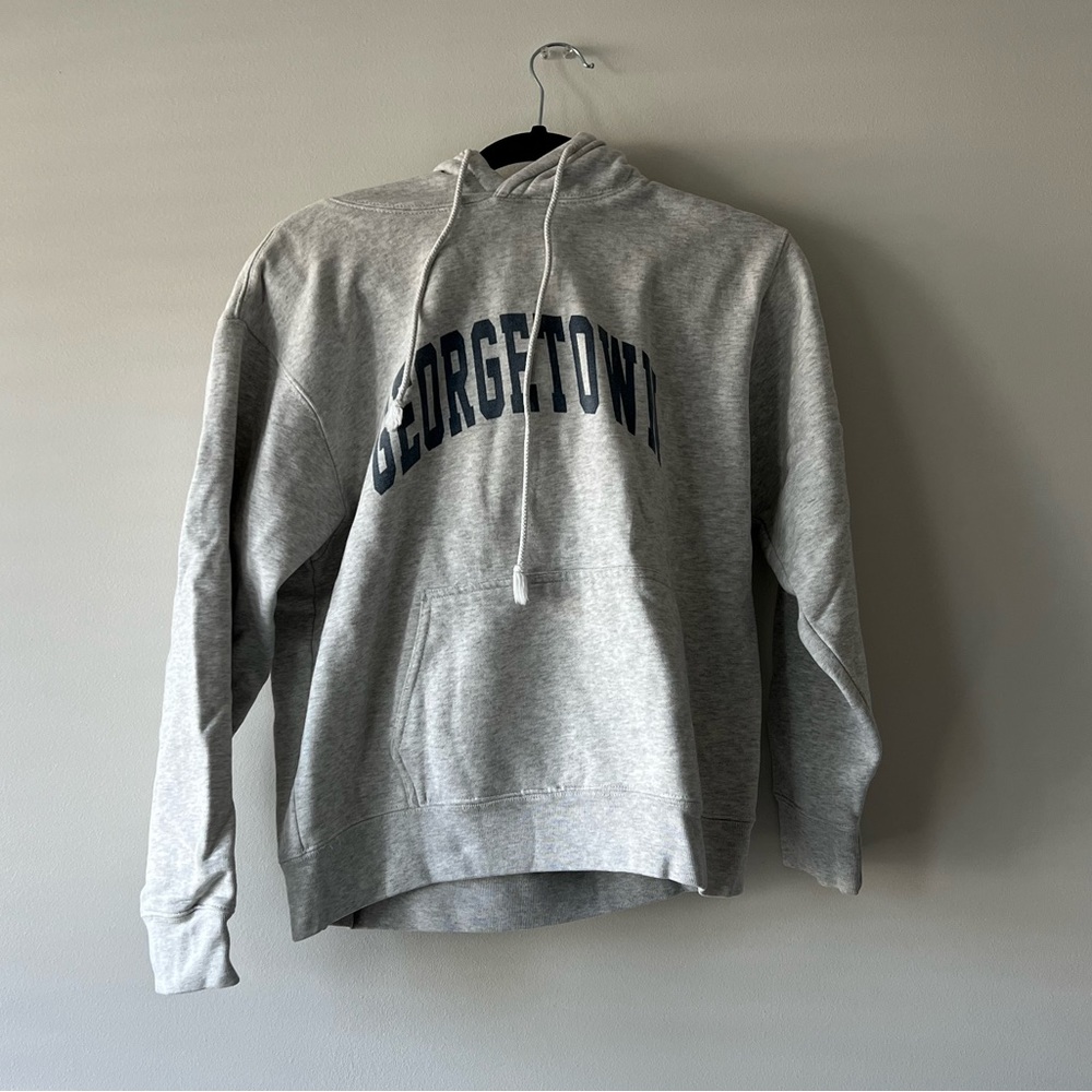 Gray hoodie
